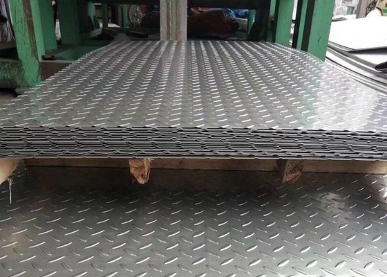 購入 5つの棒アルミニウム ダイヤモンドの踏面の版のダイヤモンド階段1mm 4x8 3003 6061 online manufacture