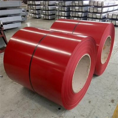 GI Gl PPGLはRal色のGalvalumeの鋼鉄を巻く1250mm 1500mmの金属の屋根ふきシートをPrepainted